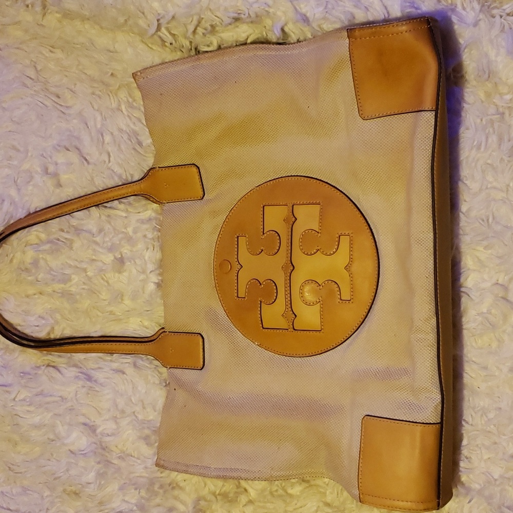 Rare preowned authentic Tory Burch Ella Tote Bag
